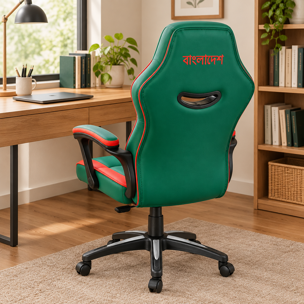 Premium Flag Design High-Back Office Chair with Arms and Wheels Bangladesh lifestyle