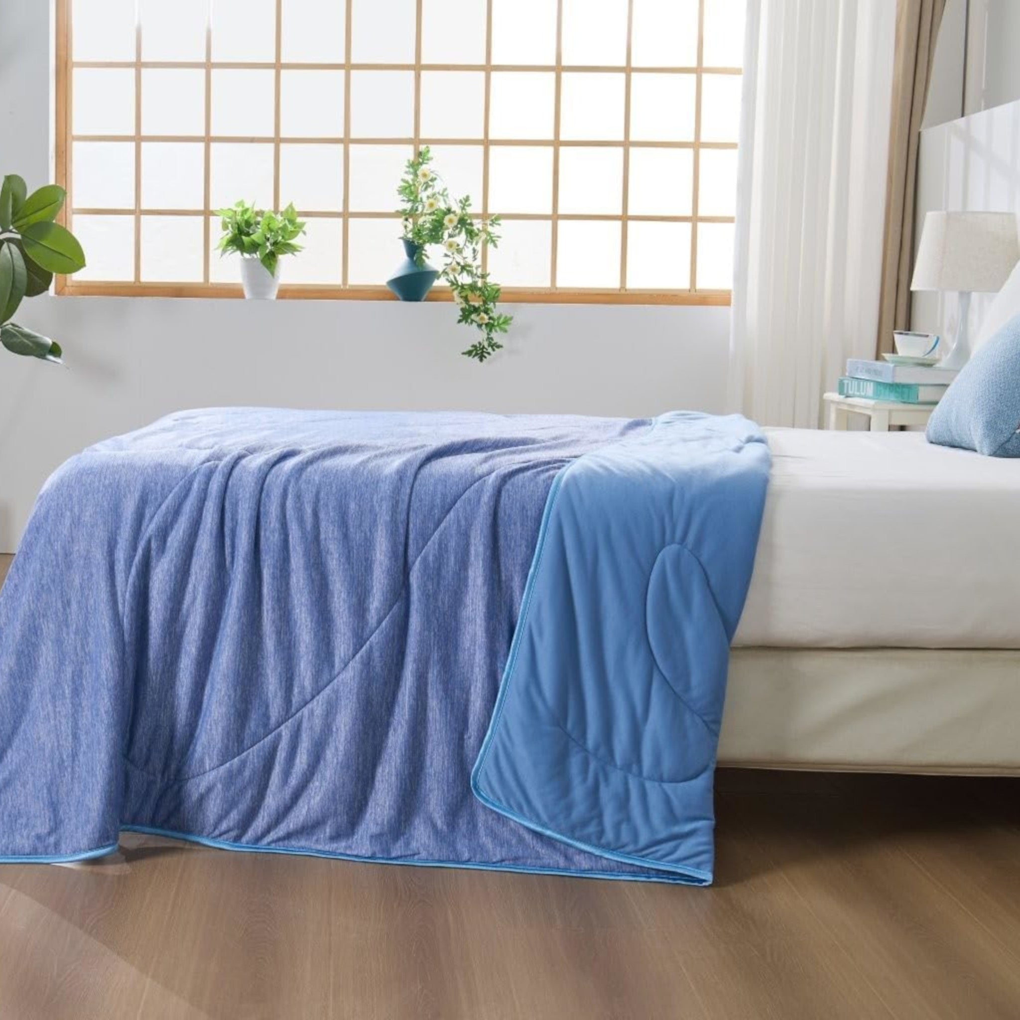 Single Cooling Quilt Blue (130x170cm)