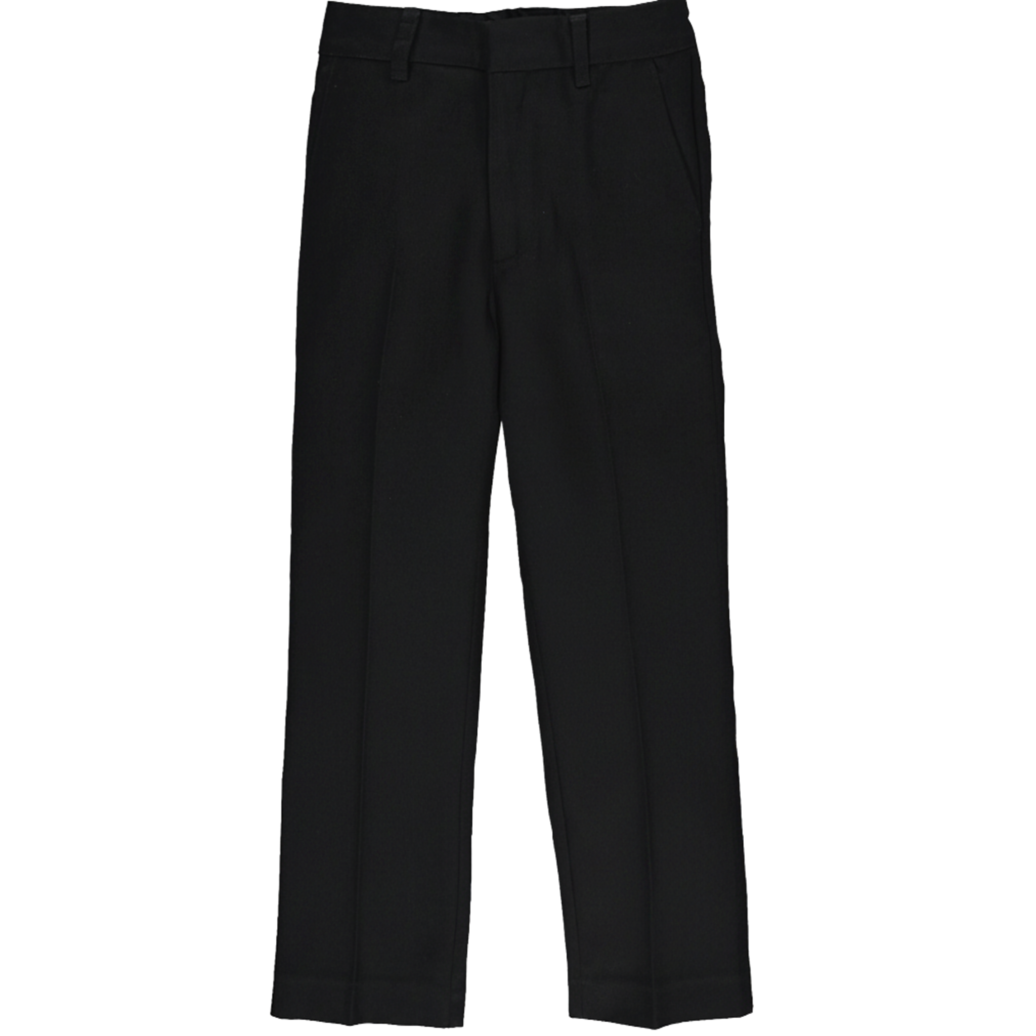 Boys Slim Fit School Trousers 11-12 Years Black 10 Pack