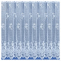 Chicago White Panel Net Curtain – Sheer Voile Curtains