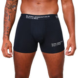 Men’s Bamboo Boxer Shorts 3 Pack | Soft Breathable Trunks | Black, Pack 1, Pack 2 (S–XL)