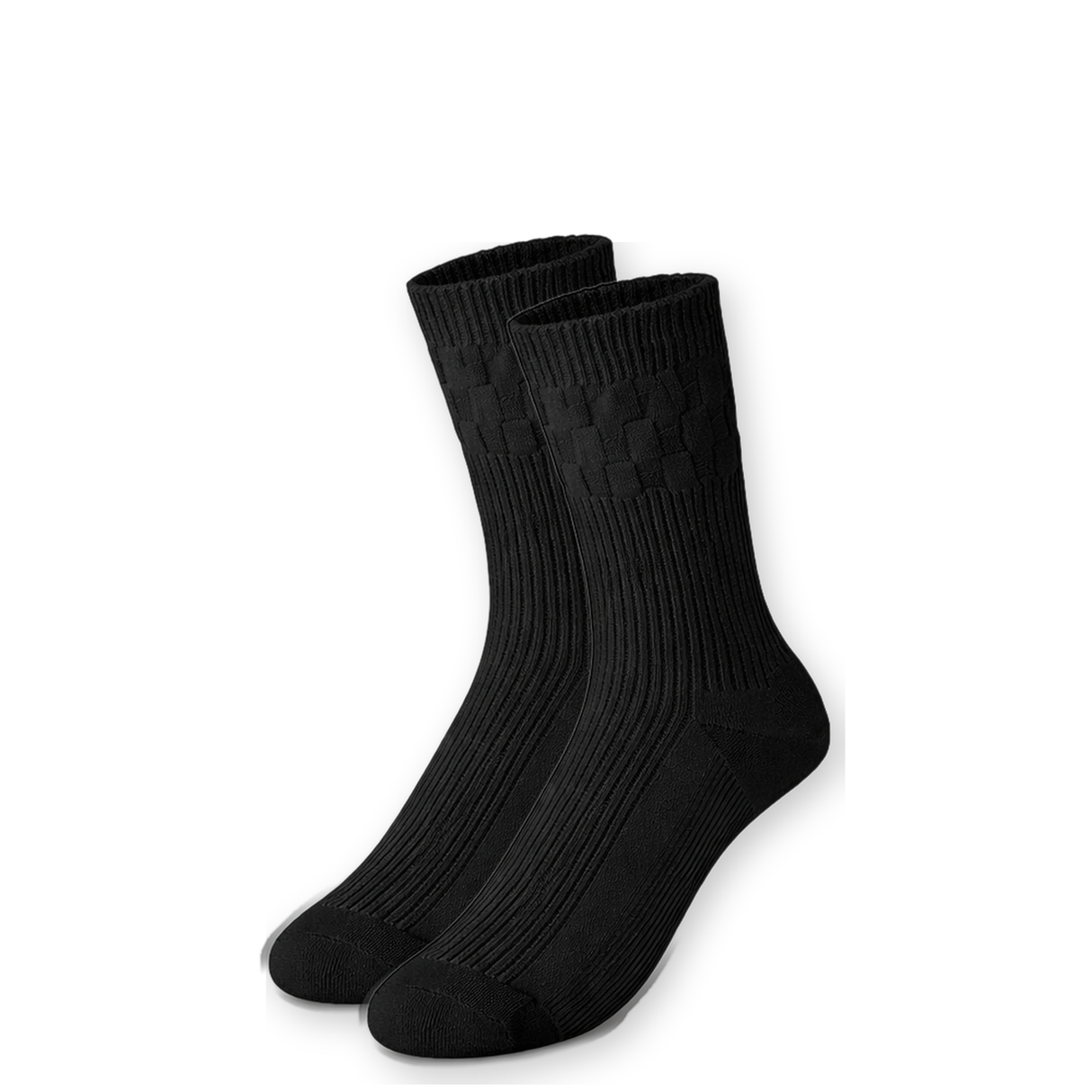 Easytop Cotton Diabetic Socks Black 