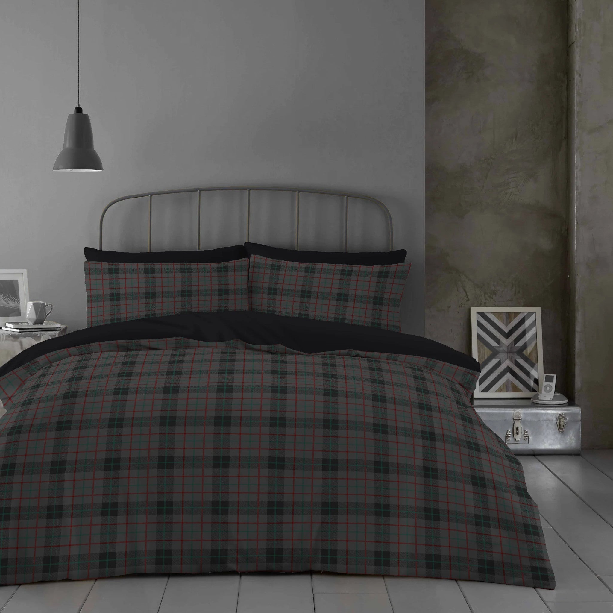 Nest & Rest Emmett Charcoal Complete Bedding Set King