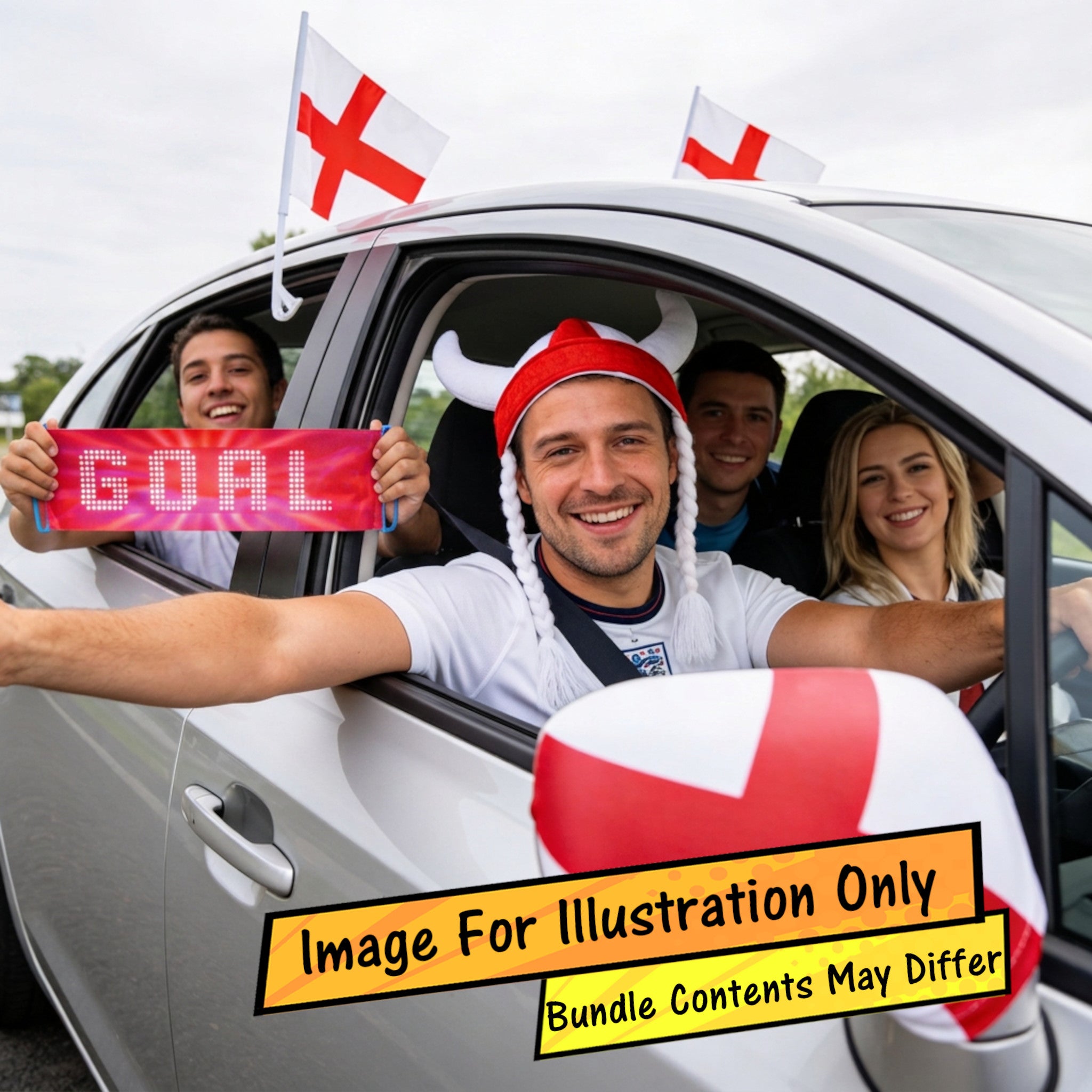 England World Cup Football Fan Maxi Bundle