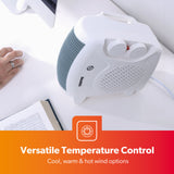 2000W PORTABLE UPRIGHT POWERFUL ELECTRIC FAN HEATER
