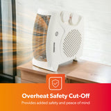 2000W PORTABLE UPRIGHT POWERFUL ELECTRIC FAN HEATER