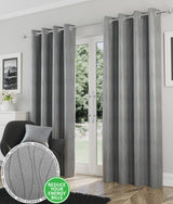 Goodwood Ready Made Blackout Thermal Eyelet Top Curtains