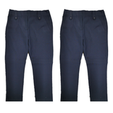 Girls Regular Fit School Trouser 2 Pack