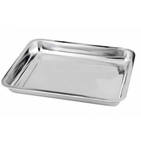Stainless Steel Baking Tray 36x27x6.8cm Oven Roasting Tray