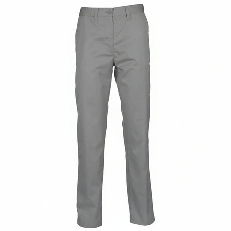 Henbury H640 65/35 Flat Fronted Chino Trouser Steel Grey