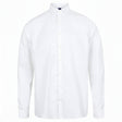 Hensbury H532 Men's Long Sleeve Stretch Shirt White