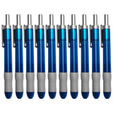 Retractable Highlighter Pens – 10 Pack (Available in Blue or Pink)