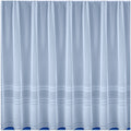 Hudson White Panel Net Curtain – Modern Window Treatment for Any Room