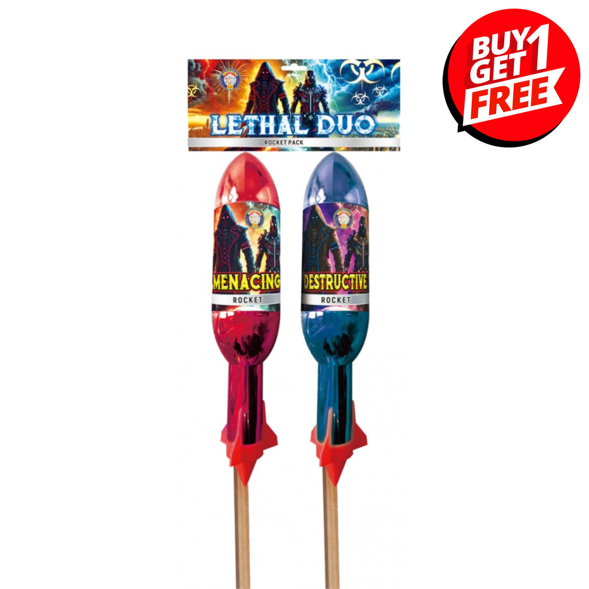 [PREORDER] Lethal Duo | 2 Piece Rockets