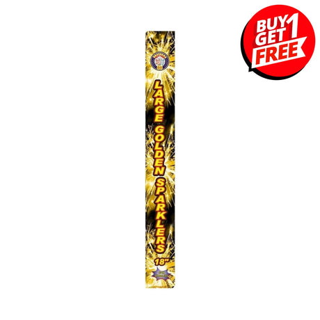 Large Golden Sparklers 18 Inch 5 Piece