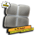 Ex MS (Major Store) Teddy Fleece Bedset Grey Single 2 Pack