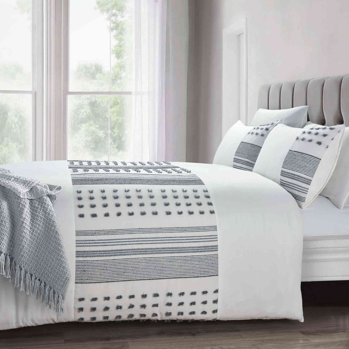 Micah Tufted Duvet Set