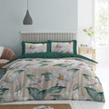 Bella Flora Myla Natural Microfibre Duvet Cover Set King