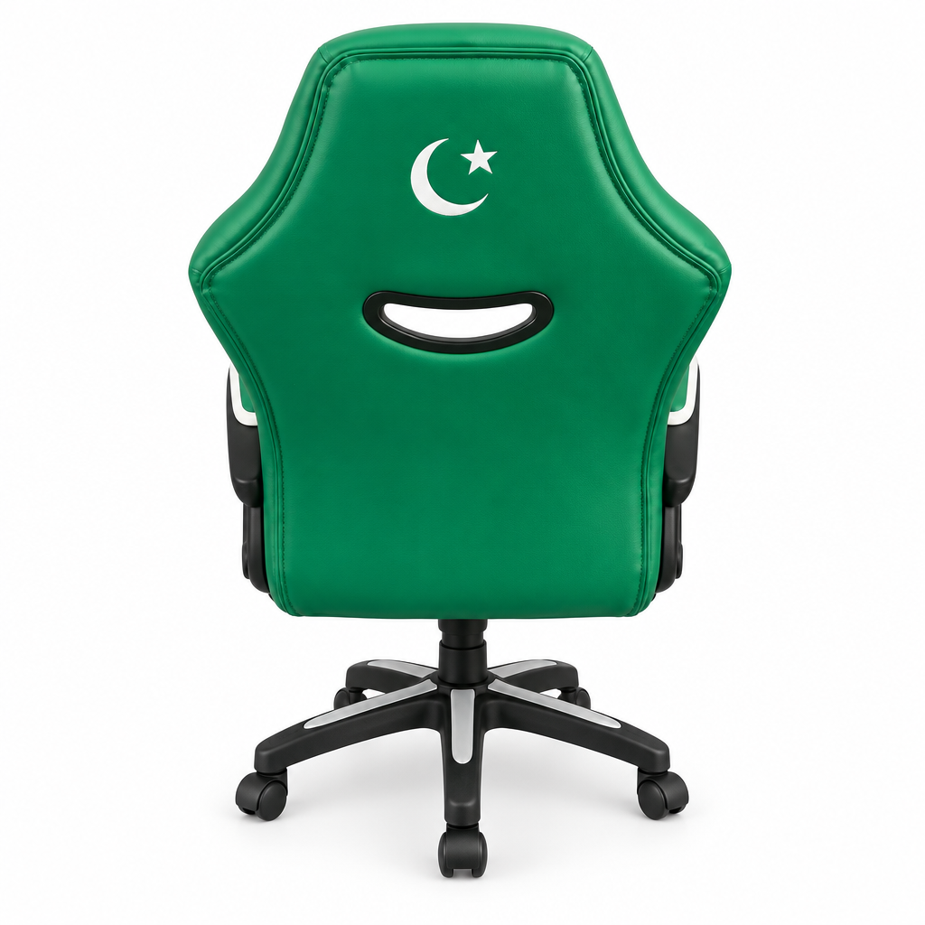 Premium Flag Design High-Back Office Chair with Arms and Wheels Pakistan