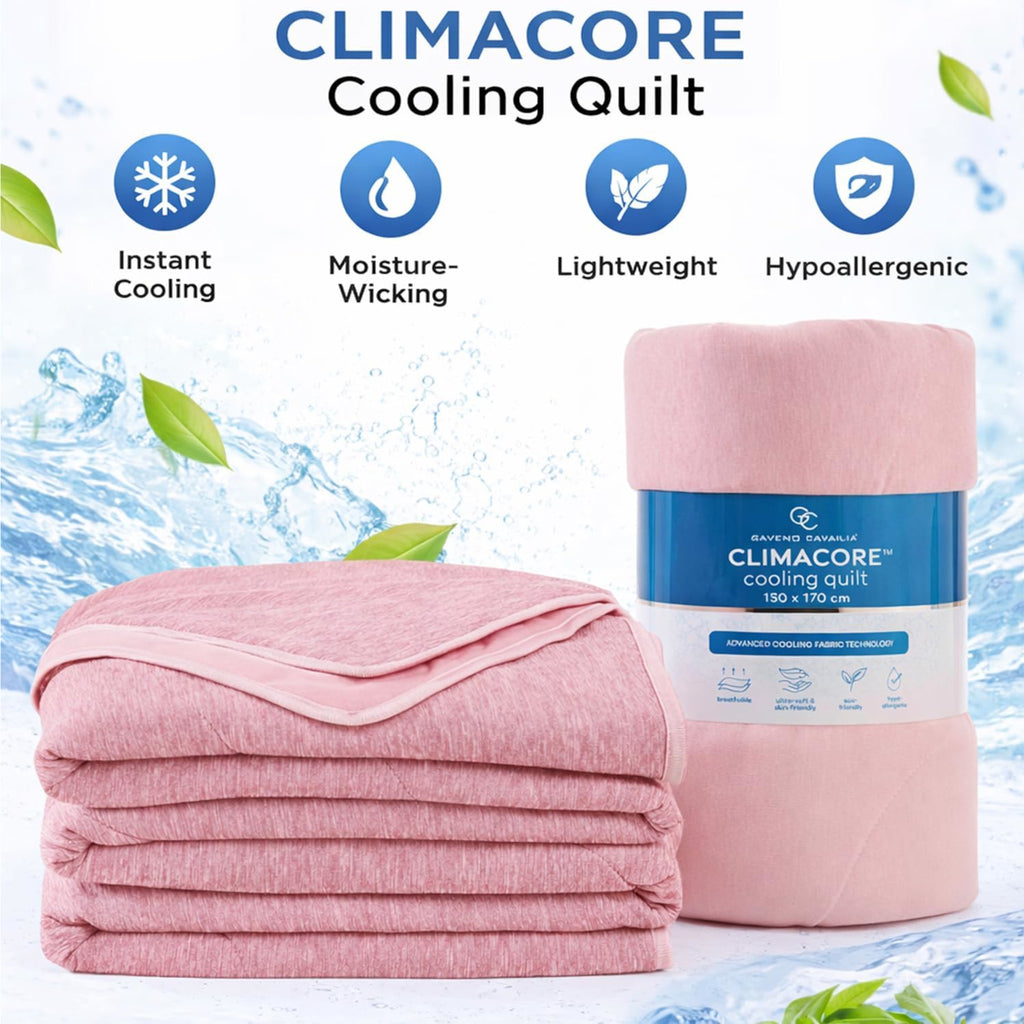 Single Cooling Quilt Pink (130x170cm)