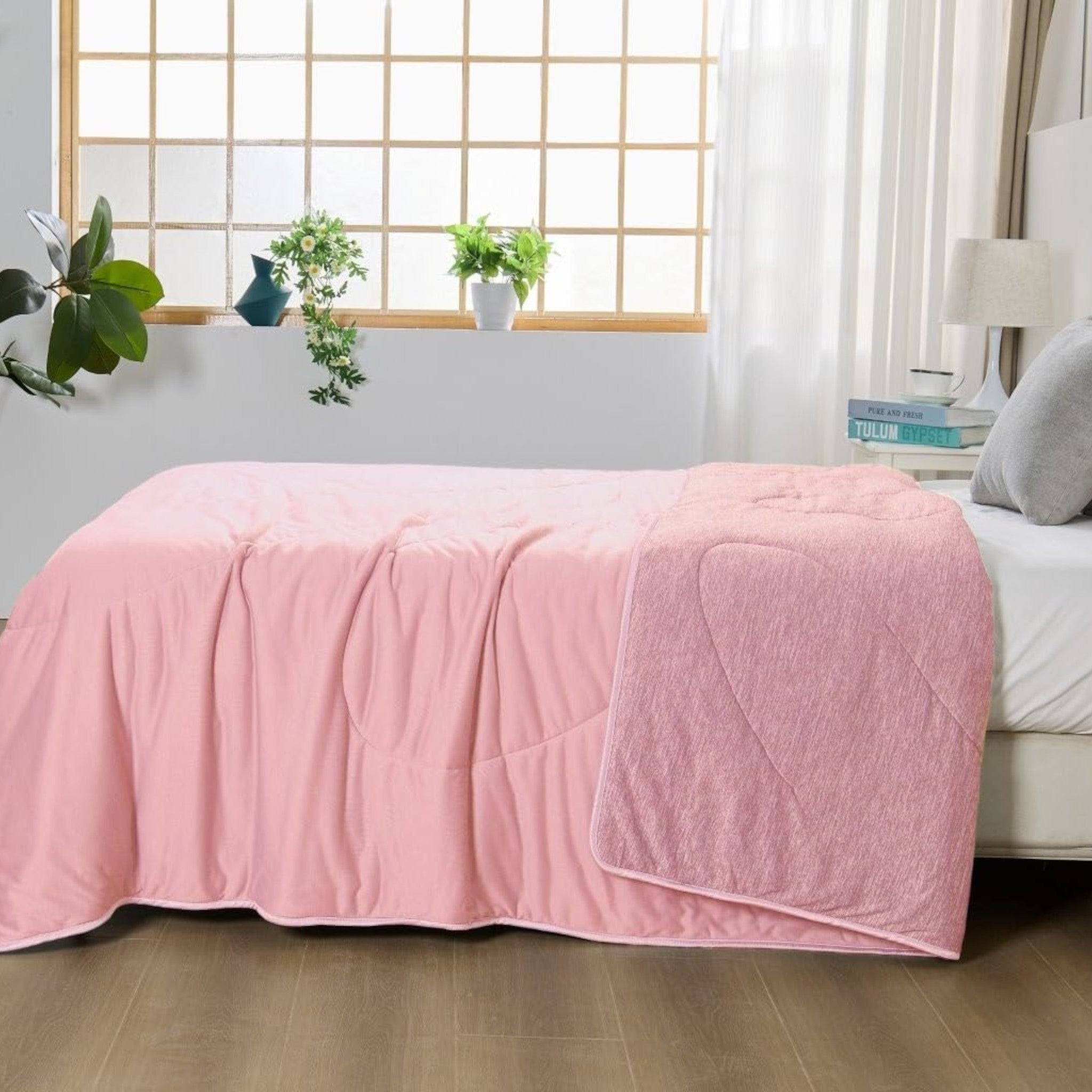 King Cooling Quilt Pink (200x220cm)