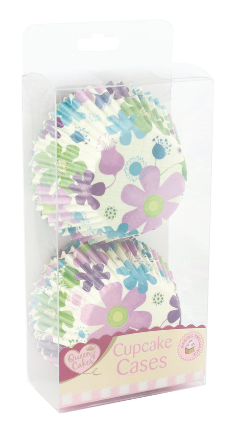 Cake Case Flower Design 60pk