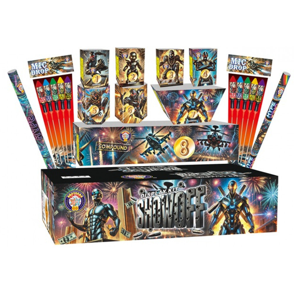 [PREORDER] Showoff | 540 Shot Display Kit