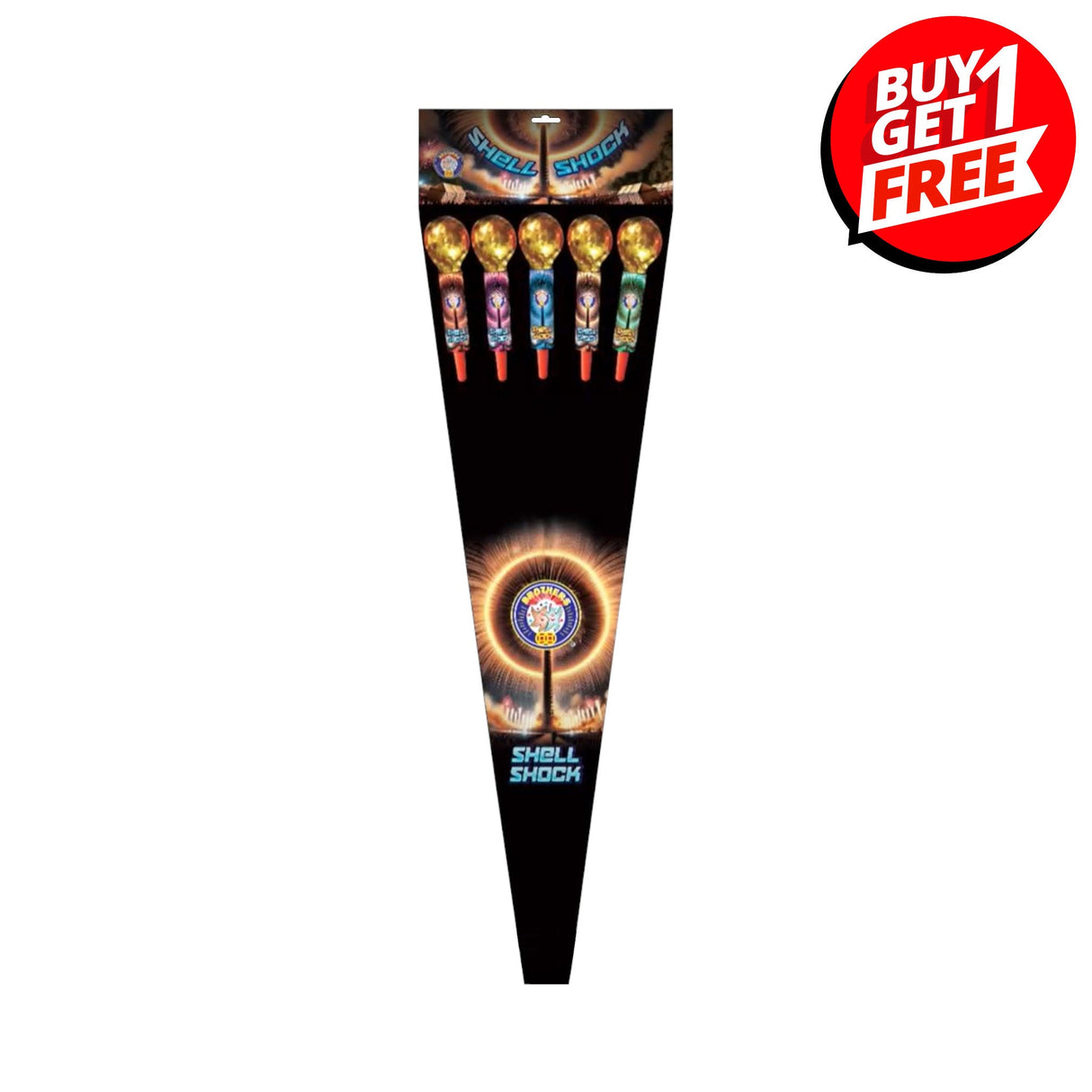 Shell Shock 5 Piece Rockets