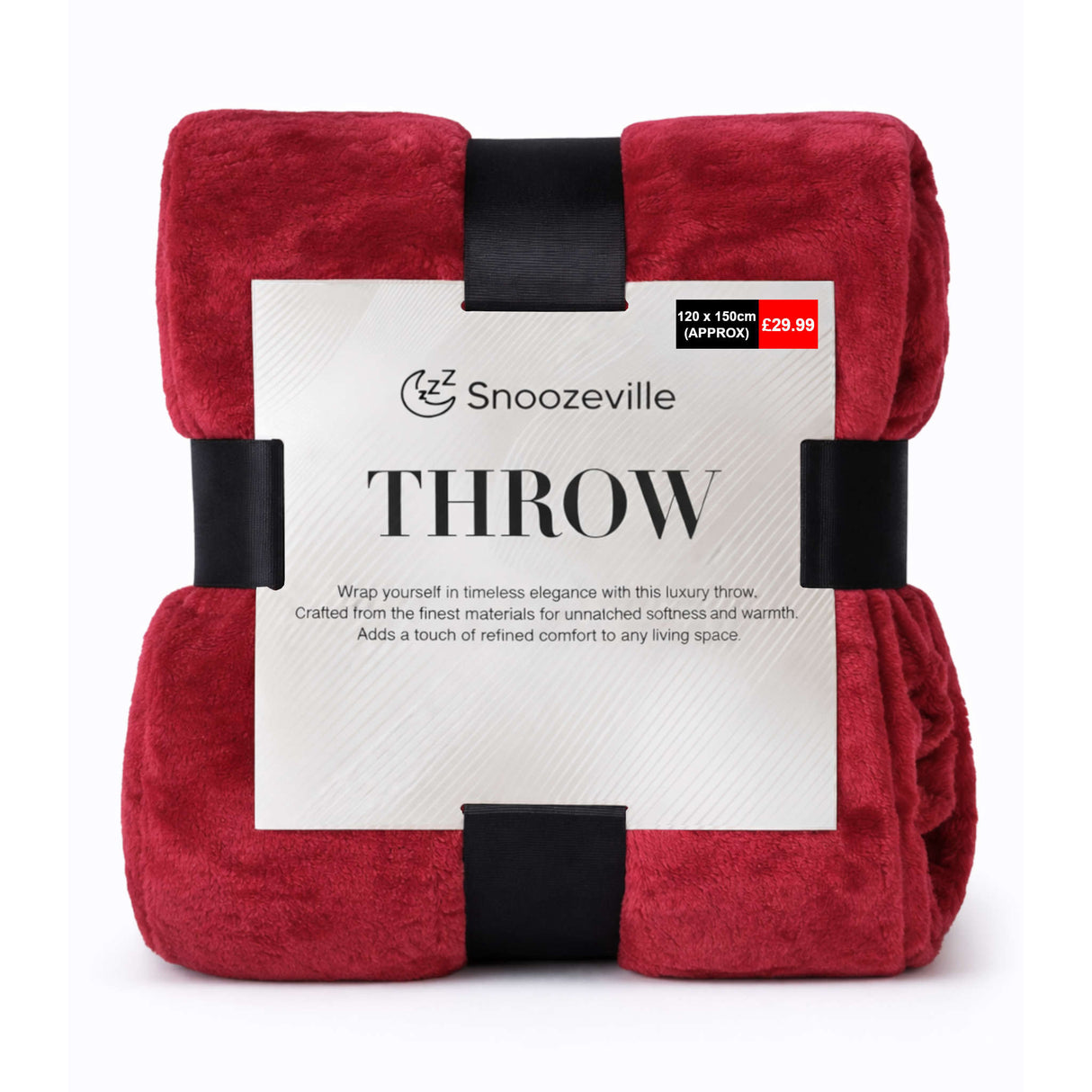 Snoozeville Flannel Throw 120x150cm