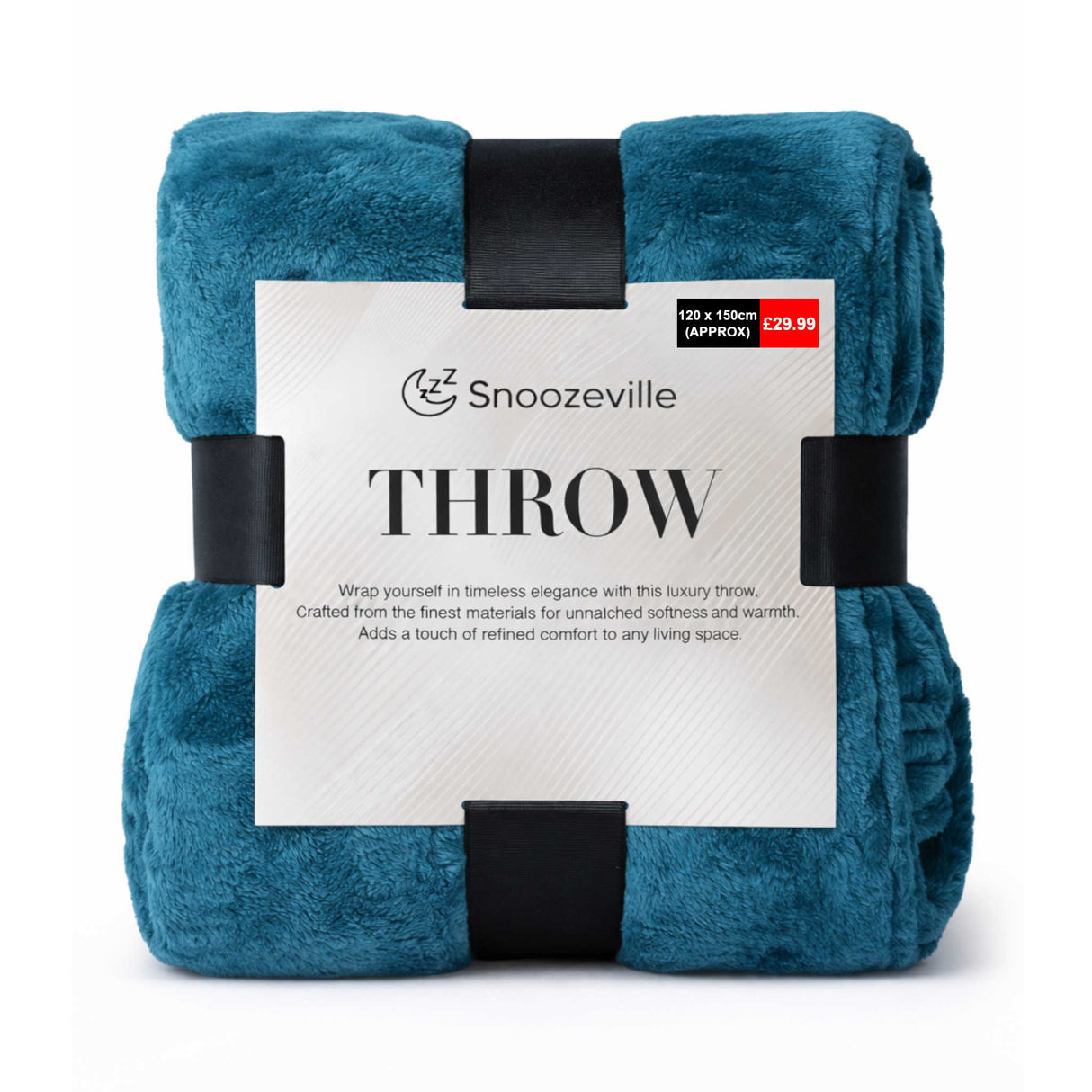Snoozeville Flannel Throw 120x150cm