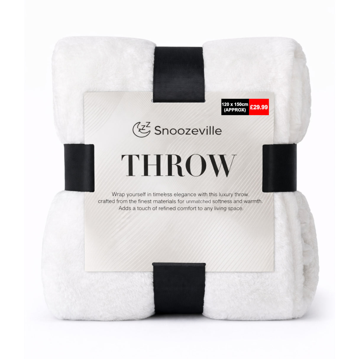 Snoozeville Flannel Throw 120x150cm