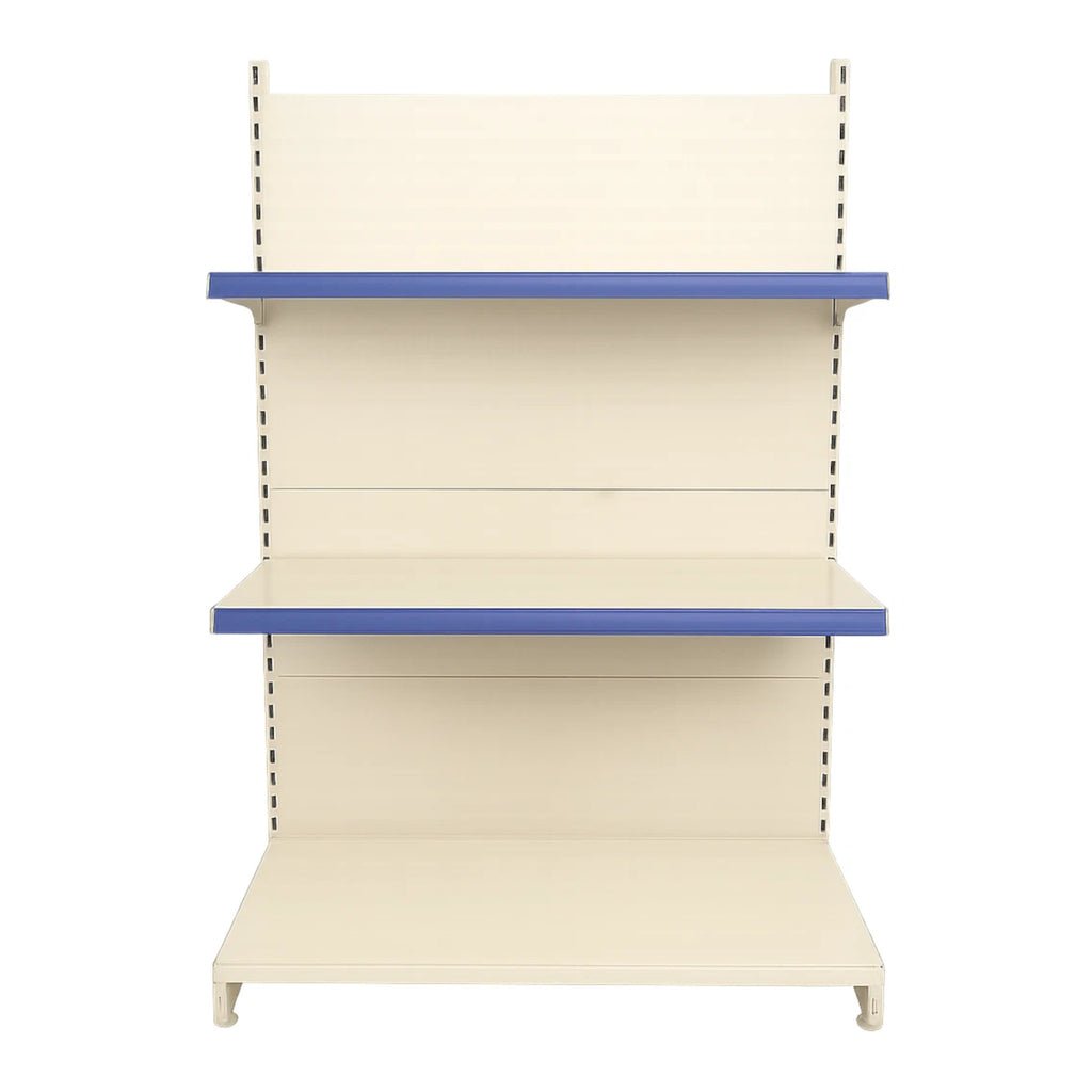 Retail White Shelving Panel Part 100x40cm [AVAILABLE IN STORE ONLY]
