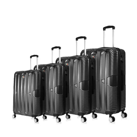 TUCCI 'Speciali' Luggage – ABS Hardshell Suitcase with Detachable Spinner Wheels (20", 28", 30", 32")