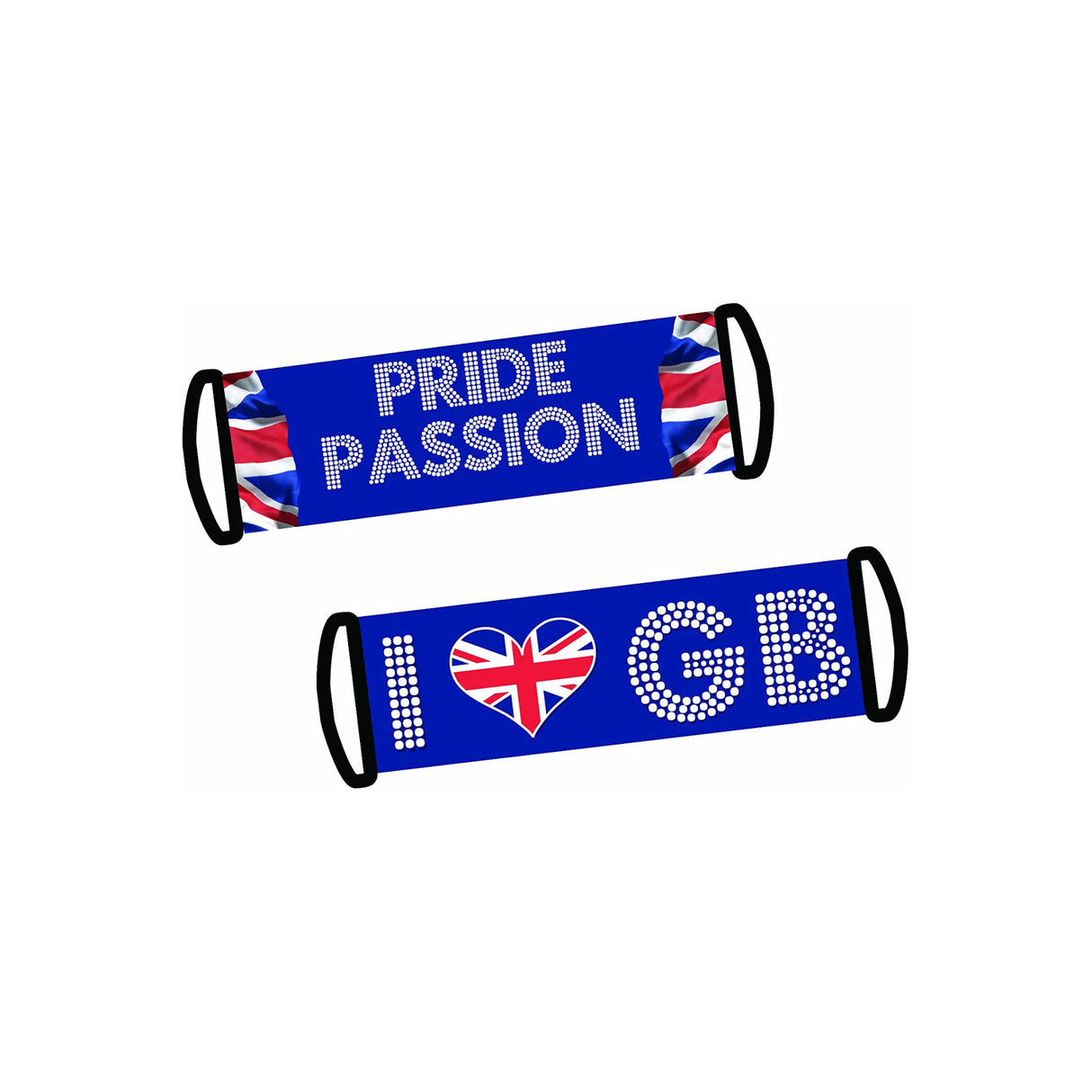 Union Jack Expandable Fan Banner