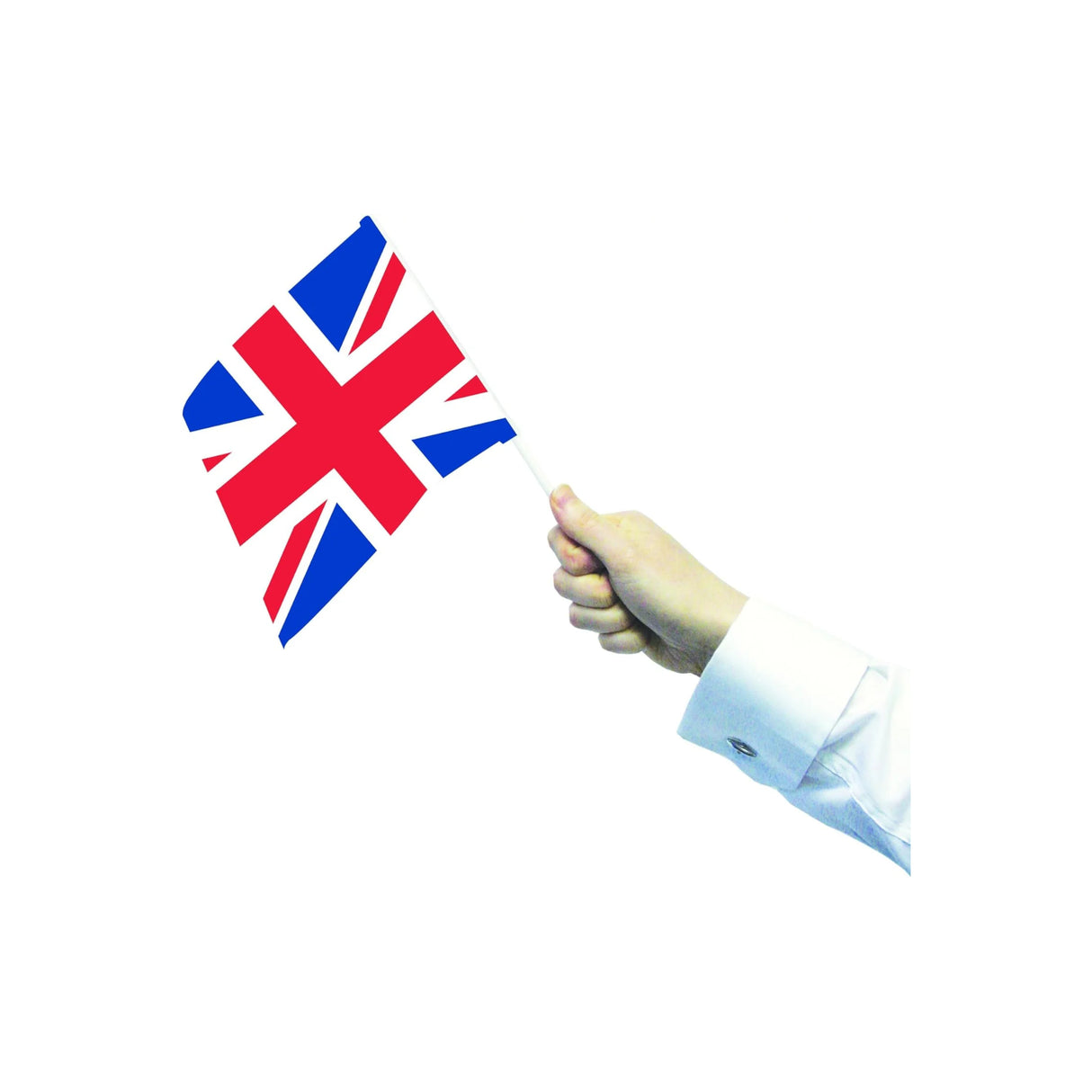 Union Jack 6 Waving Flags