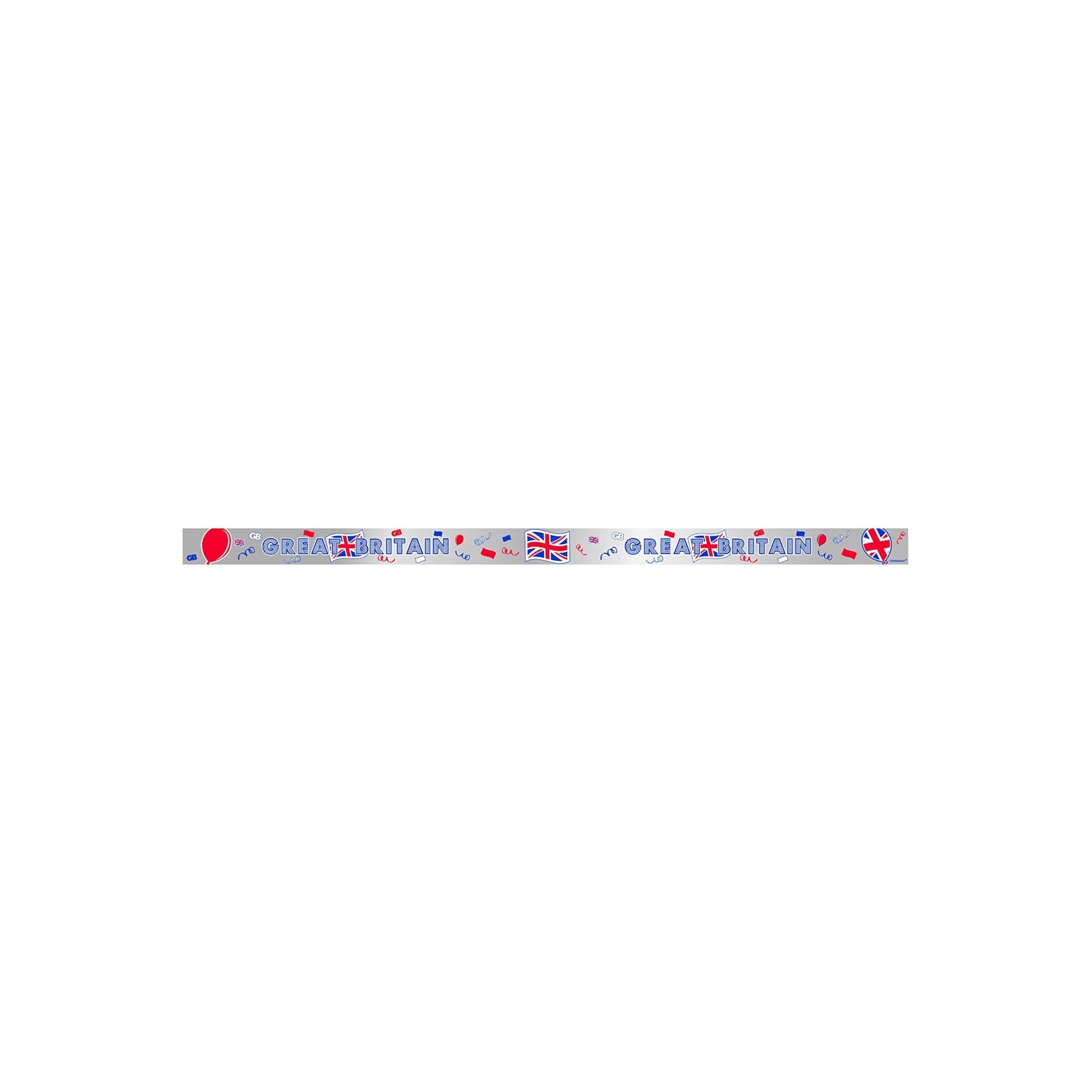 Union Jack Foil Banner 15m