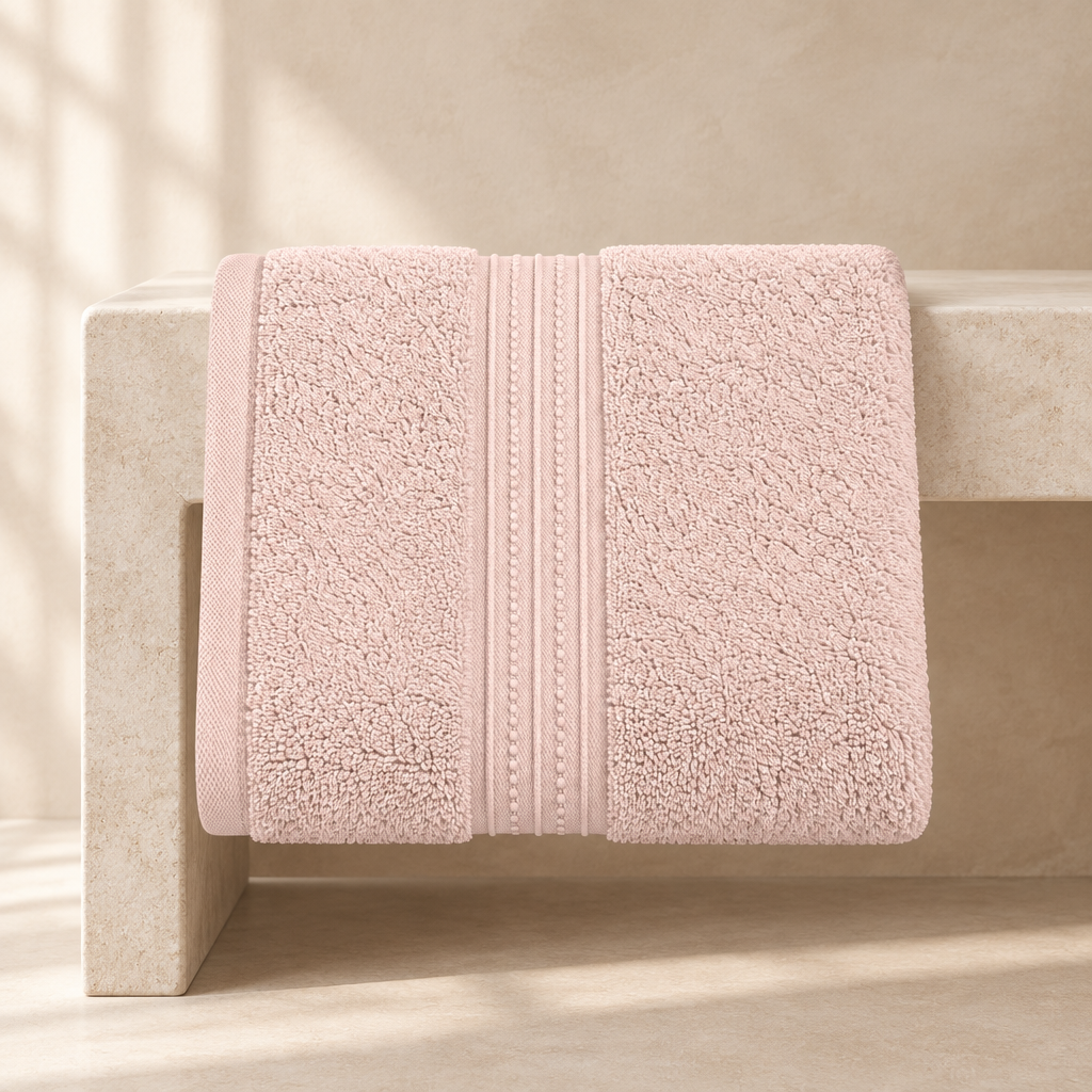 Vintage Spa Bath Towel 27"x54" 100% Cotton Soft Absorbent