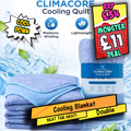 Double Cooling Quilt Blue (150x200cm)