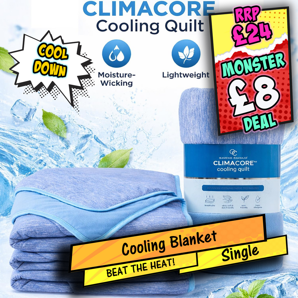 Single Cooling Quilt Blue (130x170cm)