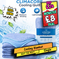 Single Cooling Quilt Blue (130x170cm)