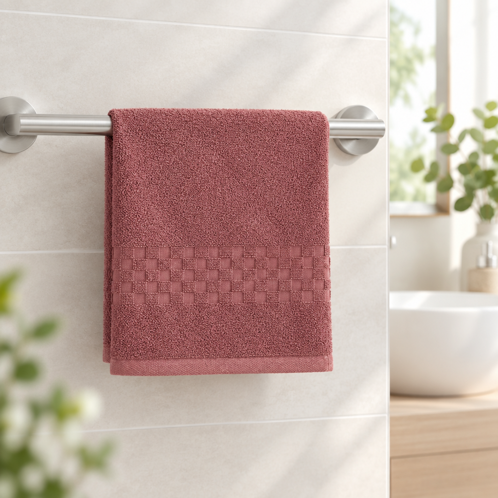 Feather & Stitch New York Face Towel 100% Cotton Superior Softness