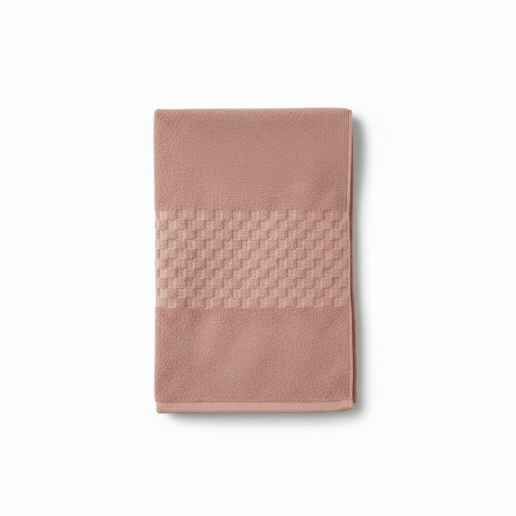 Feather & Stitch New York Bath Towel Dusty Rose