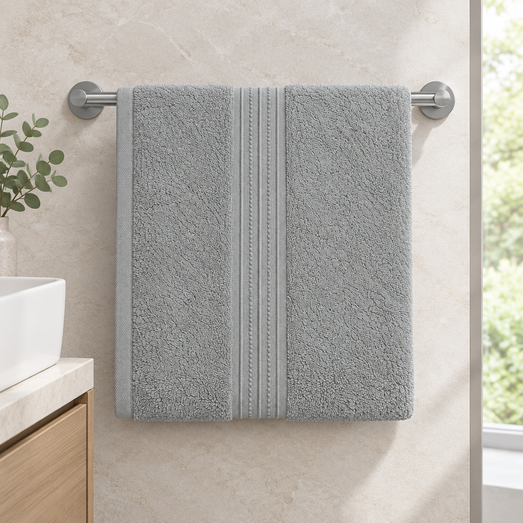 Vintage Spa Bath Towel 27"x54" 100% Cotton Soft Absorbent