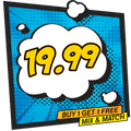 BUY 1 GET 1 FREE £19.99