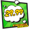BUY 1 GET 1 FREE £29.99