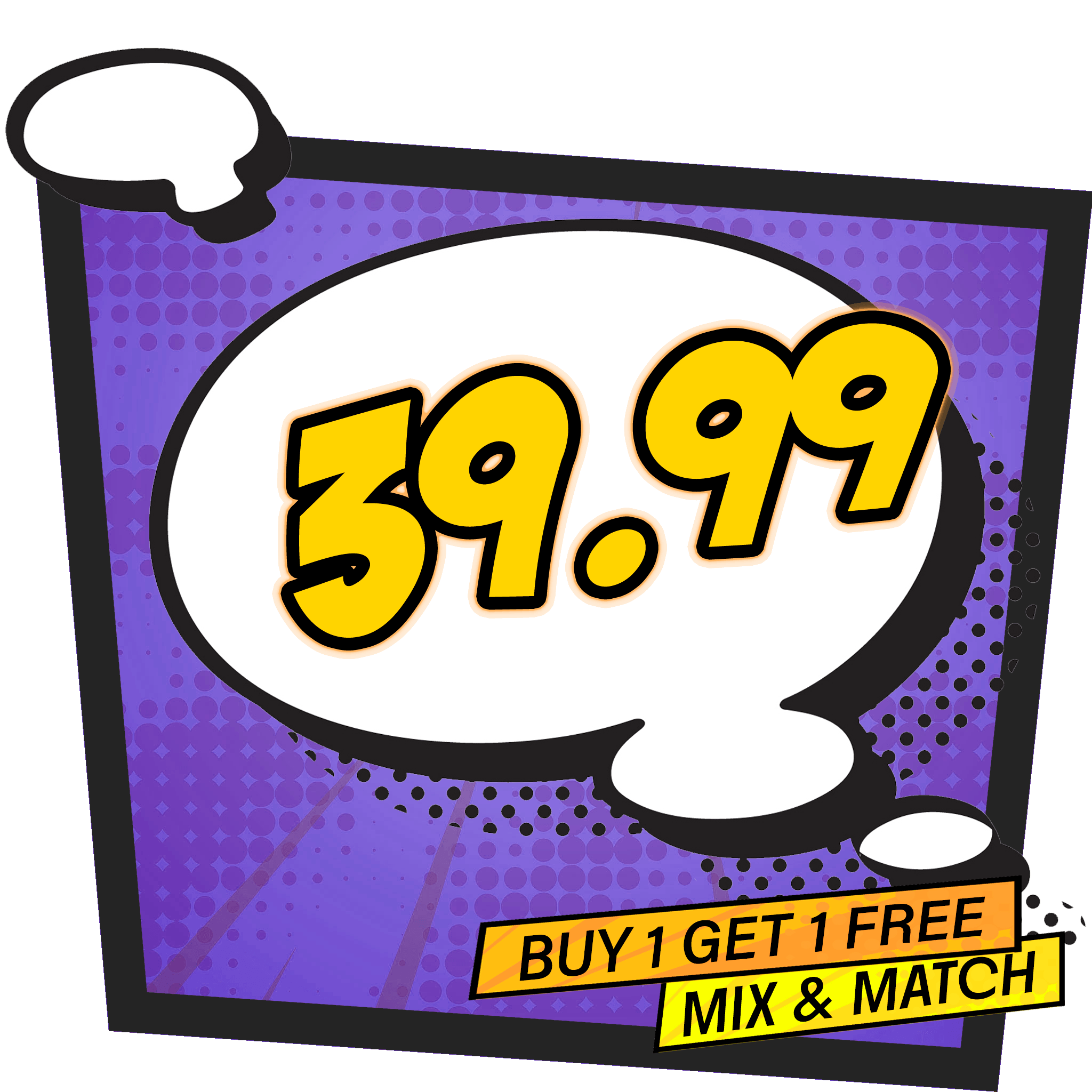 BUY 1 GET 1 FREE £39.99