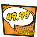 BUY 1 GET 1 FREE £49.99