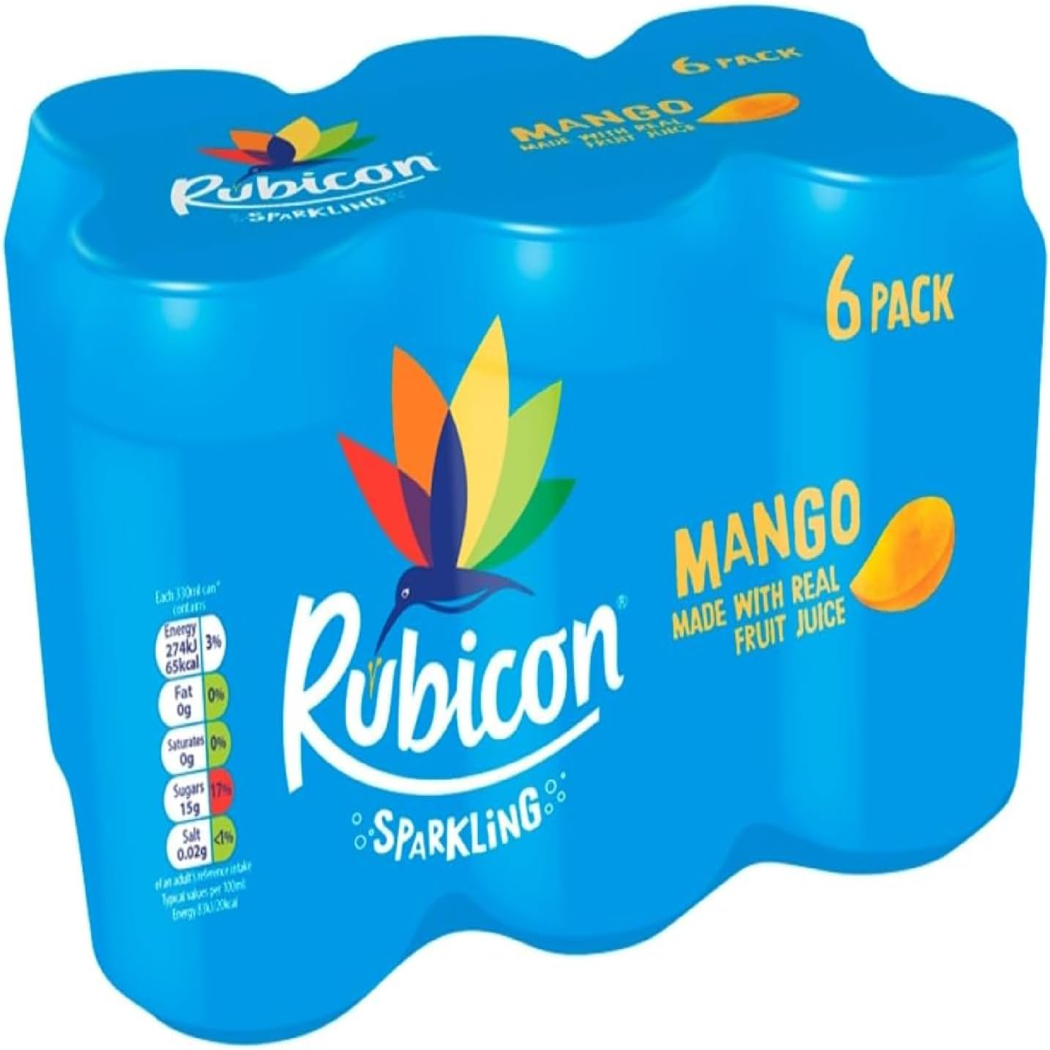 Rubicon Sparkling Drinks 6 Pack