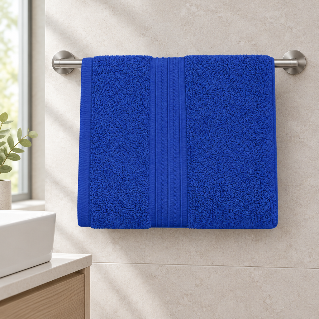 Vintage Spa Bath Towel 27"x54" 100% Cotton Soft Absorbent