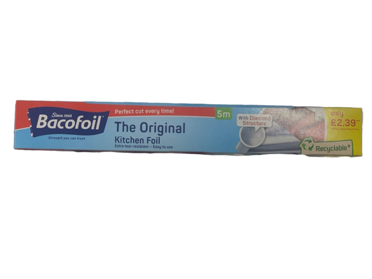 Bacofoil The Original Kitchen Foil 5m